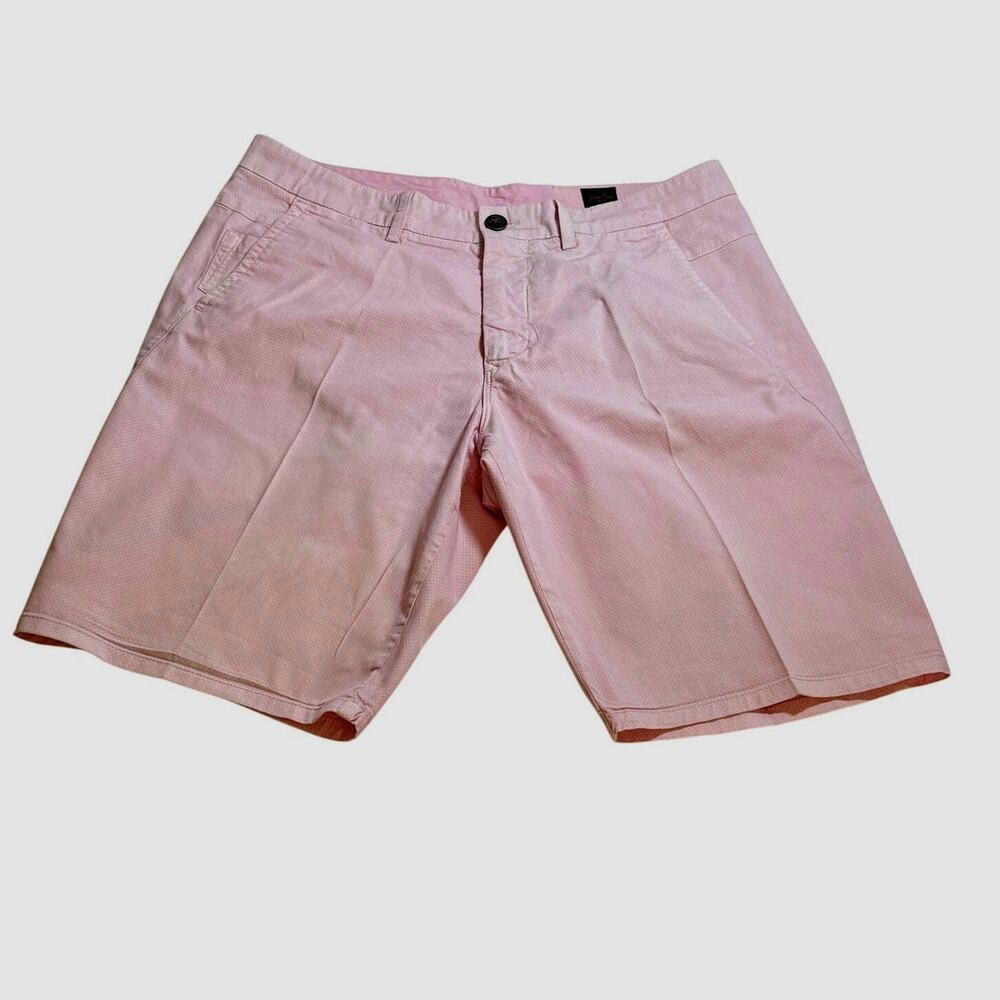 Good Man Brand‎ Herringbone Chino Shorts Sz XL 34 Preppy Golf Casual Y2K Style